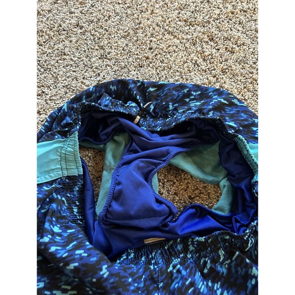 LOT of 2 NIKE size S SHORTS Running Training Lined Blue Purple K23 - Picture 10 of 10